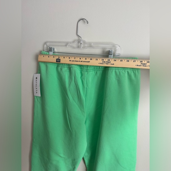 Athleta easy fleece jogger pants xl valley green new with tags - Picture 5 of 6